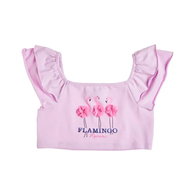 Σετ Moovers crop top και τζιν σορτς 2