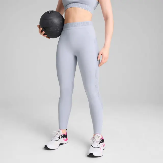 Puma Women's Lace Heavyweight 7/8 Tight Σιέλ 526778-47 (Puma) - Medium