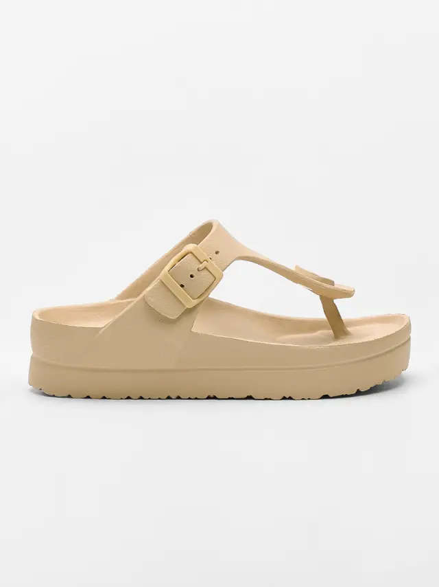 Sun&Fun Πέδιλα Γυναικείο Eva/Αδιάβροχο Μπεζ SAF/15524 BEIGE 3