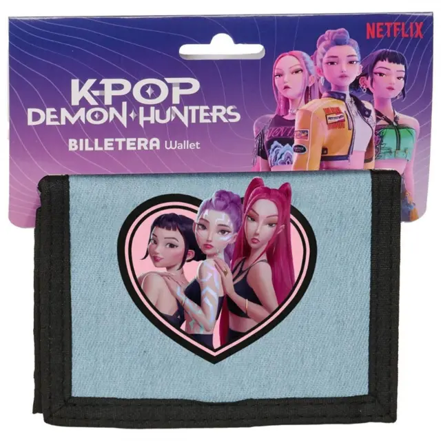 Πορτοφόλι K-Pop Demon Hunters HUNTRIX 12.5x9.5x1