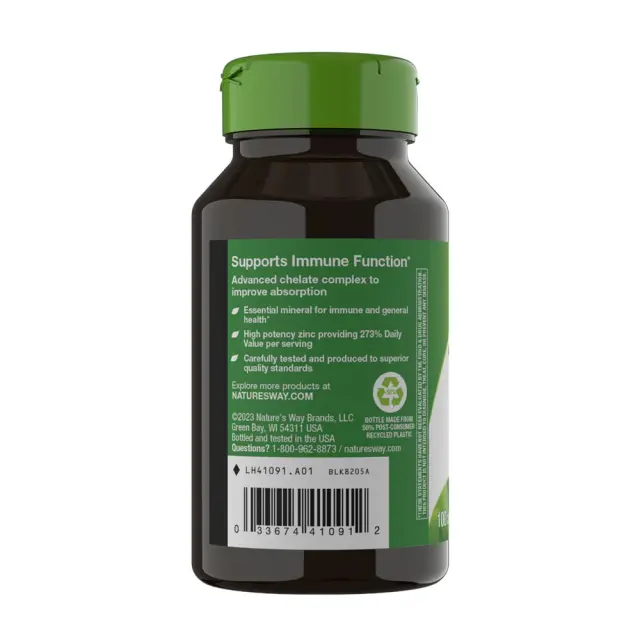 Nature's Way Zinc Chelate 3