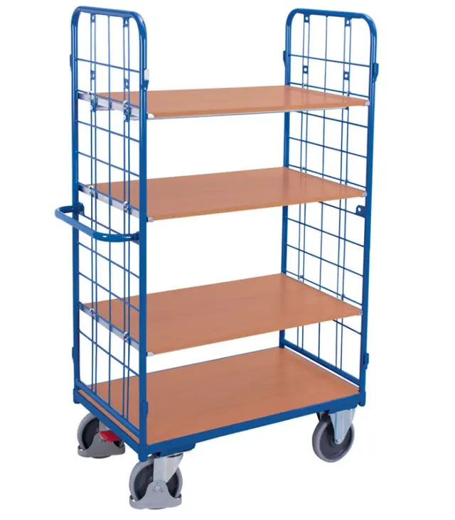 Variofit sw-700.216 Τρόλεϊ Μεταφοράς 4 Επιπέδων για Φορτίο Βάρους ως 500kg