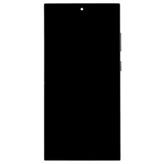 LCD display + Touch Unit + Front Cover for Samsung S918B Galaxy S23 Ultra Phantom Black