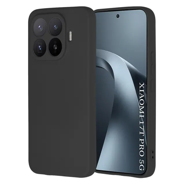 Techsuit® SoftFlex Θήκη για Xiaomi 17T Pro -Black