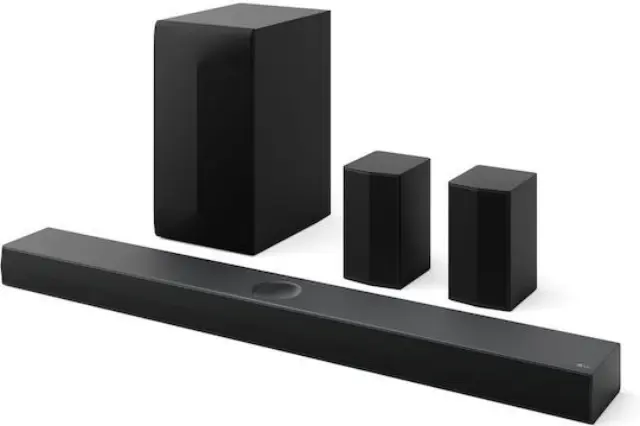 LG S70TR Soundbar 5.1 Bluetooth και HDMI 500W με Ασύρματο Subwoofer και Τηλεχειριστήριο Μαύρο 2