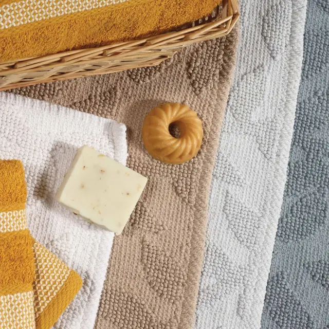 Πατάκι Μπάνιου 50Χ80 Bathmats Das Home 0629 Γκρι Σκούρο 2
