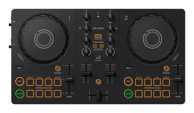 AlphaTheta (Pioneer DJ) DDJ-FLX2 - DJ controller 2 channels, black