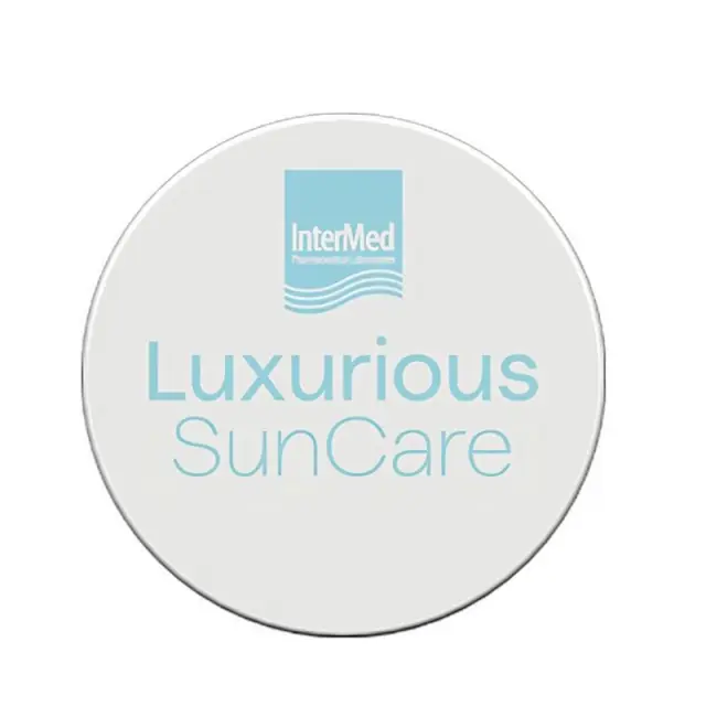 Intermed Luxurious Suncare Silk Cover Αντηλιακή Πούδρα Προσώπου SPF50 Dark 12gr