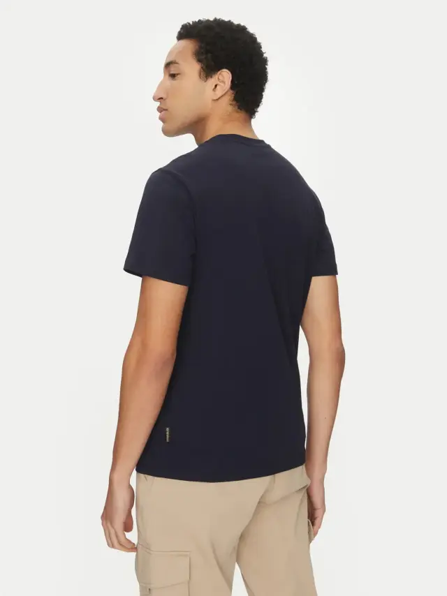 Napapijri - Ανδρικό T-shirt Kasba Regular Fit NP0A4HQQ-176 Μπλε Σκούρο - M 3