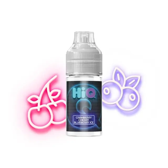HiQ Cranberry Cherry Blueberry Ice Flavour Shot 6ml/30ml