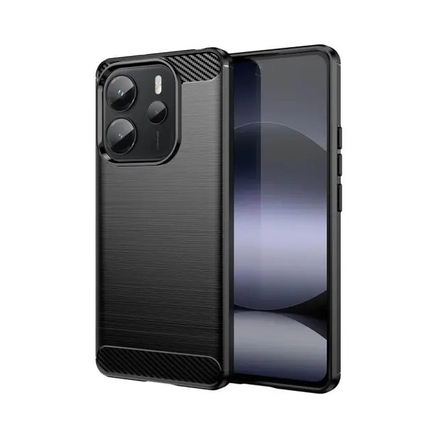 Carbon Flexi Case Xiaomi Redmi Note 14 5G Black