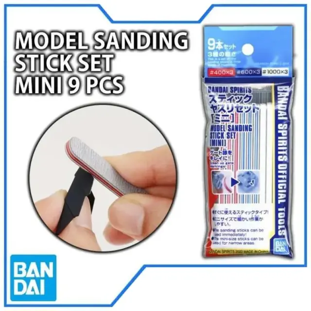 Bandai Spirits Model Sanding Stick Set [Mini]