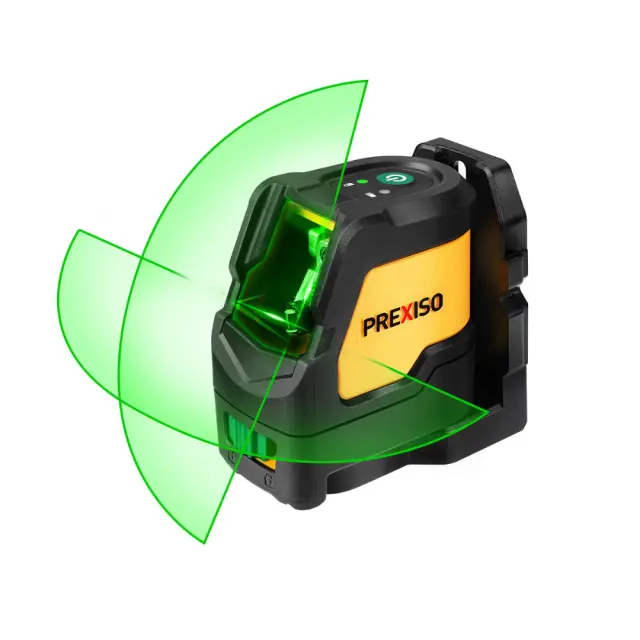 PREXISO ΑΛΦΑΔΙ LASER ΣΤΑΥΡΟΥ 30m ΑΝΟΙΚΤΗΣ ΓΩΝΙΑΣ (ΠΡΑΣΙΝΗ ΔΕΣΜΗ) PLC15DG