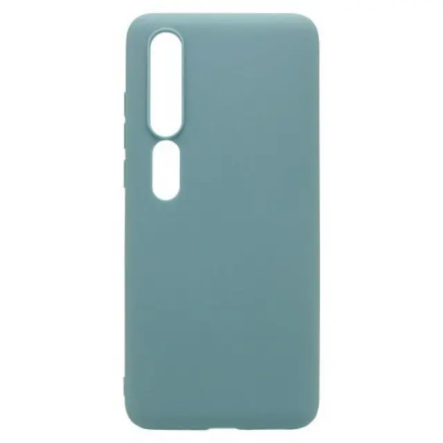 Θήκη Soft TPU inos Xiaomi Mi 10 5G/ Mi 10 Pro 5G S-Cover Πετρόλ N51549