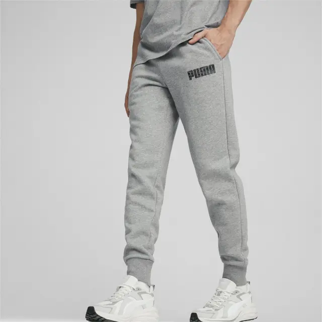 Puma Mass Style Sweatpants Fleece (680200-03) - Γκρί - XL