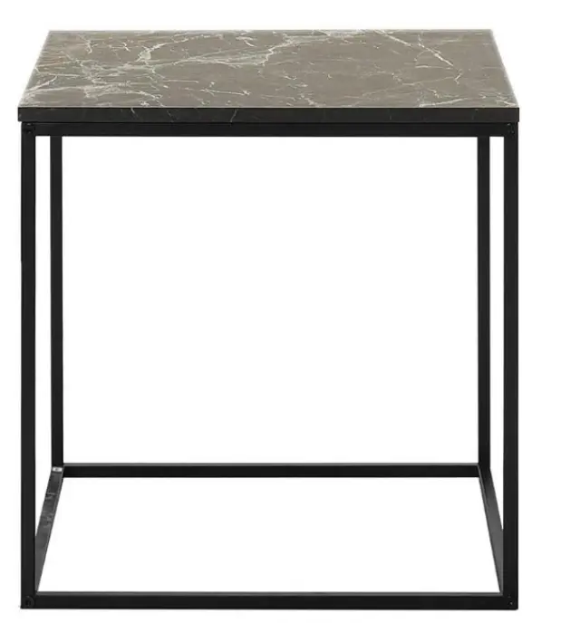 Τραπεζάκι SHP-950-QQ Profil Μάρμαρο 50x52x50cm 3