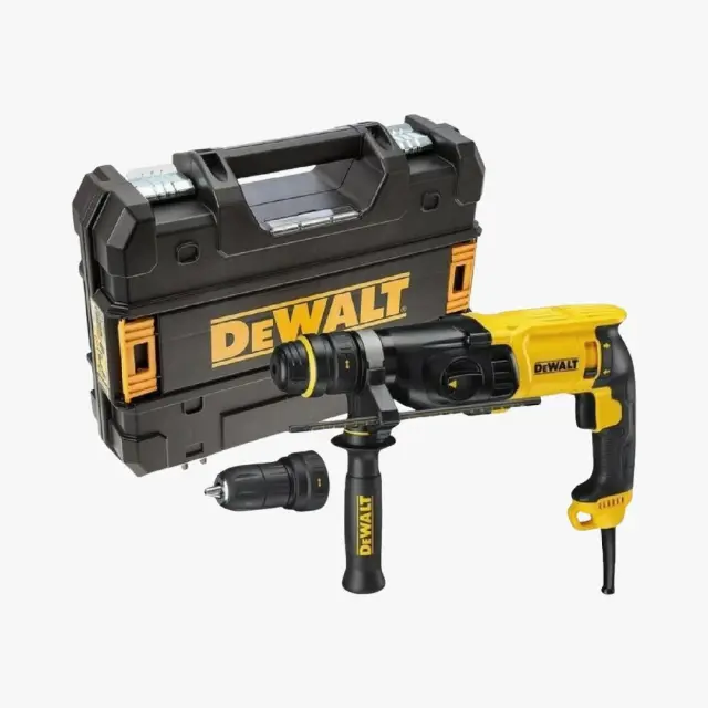 Dewalt D25134K-QS Κρουστικό Σκαπτικό Πιστολέτο Ρεύματος 800W με Υποδοχή SDS Plus / Ταχείας