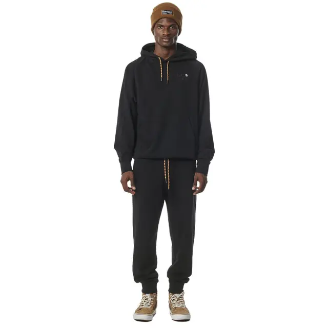 Body Action Fleece Pullover Hoodie (063314-01-Black) - Μαύρο 2