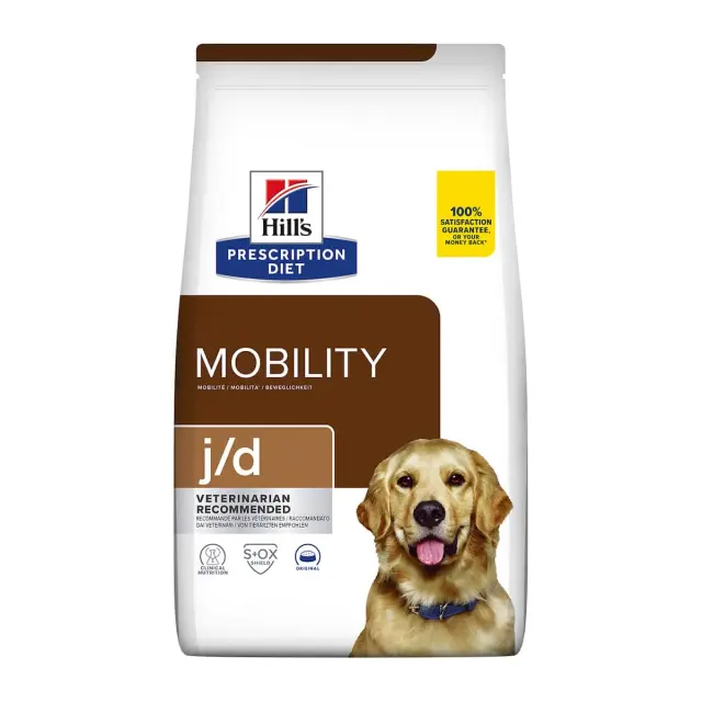 Hill s Prescription Diet j/d Joint Care Mobility Ξηρά Τροφή για Σκύλους με Κοτόπουλο 4kg