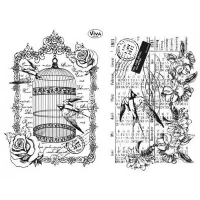 Σφραγίδα 14x18cm Viva Decor