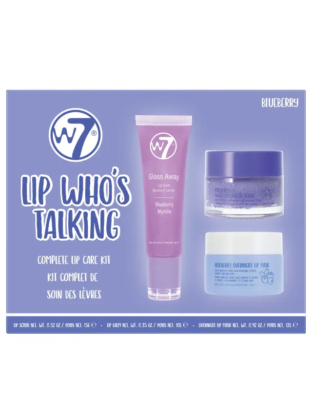 Lip Who’s Talking Blueberry Gift Set W7