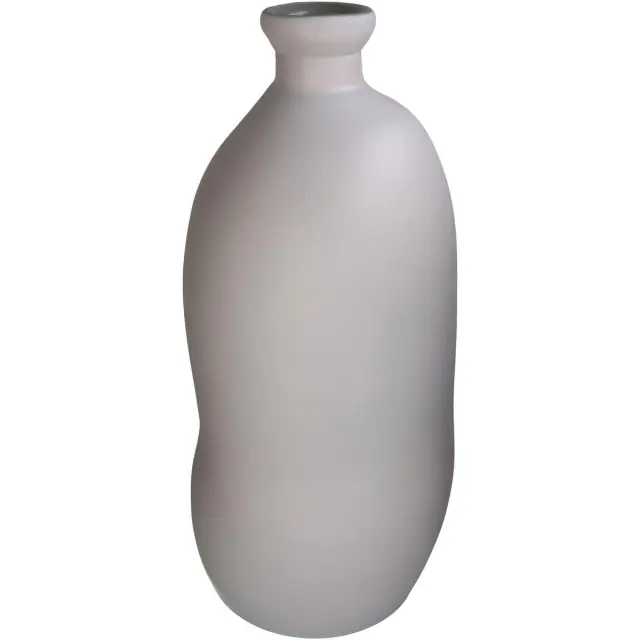 Βάζο Ιβουάρ Ανακυκλωμένο Γυαλί 34x34x73cm