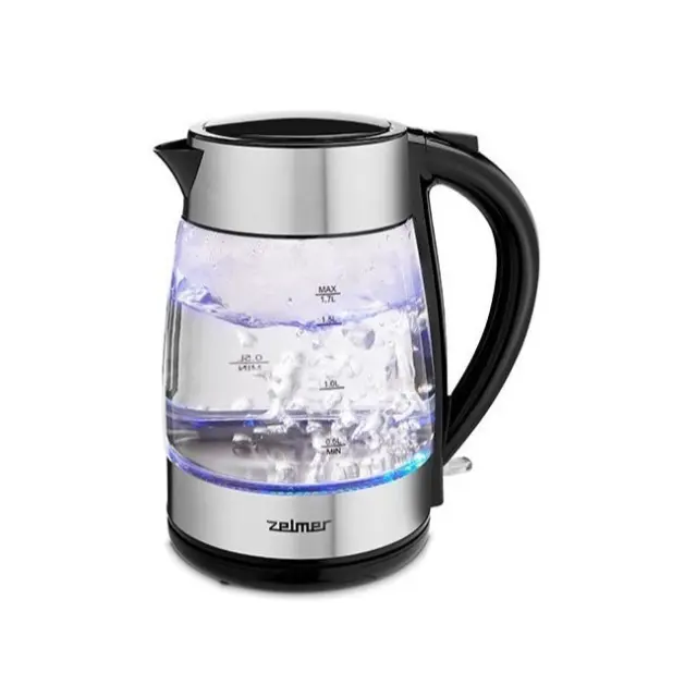 Zelmer Βραστήρας 1.7L 2200W Silver (ZCK8011)