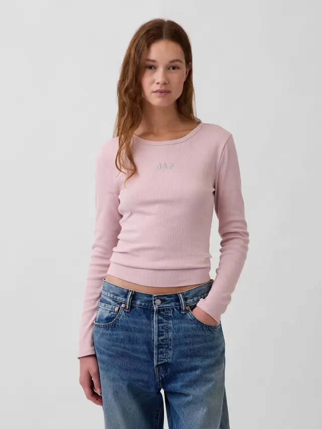 Μπλουζάκι Ριπ Crop Logo PRIMITIVE