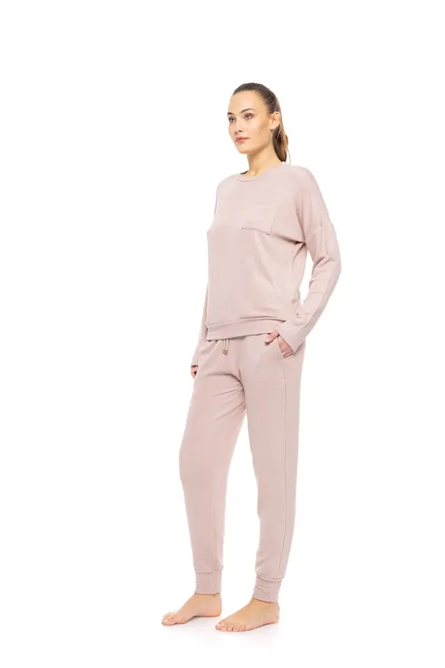 W1814 - Dusty Pink - PYJAMA BAMBOO NIGHT SKY 2