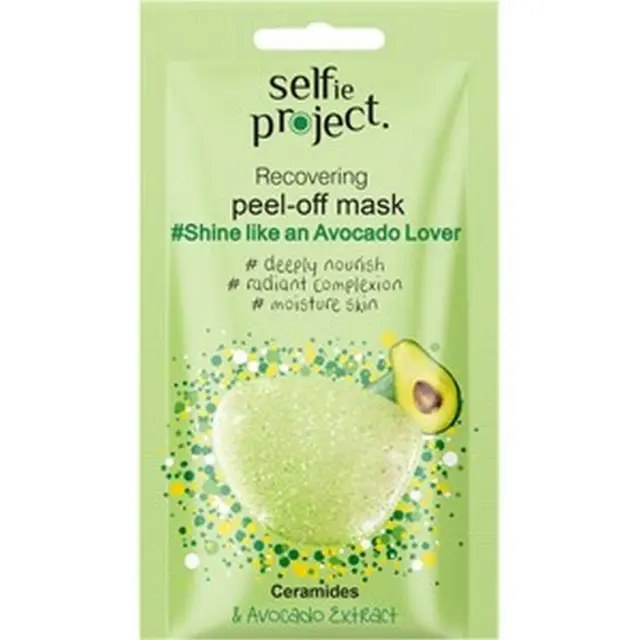 Selfie Project Avocado Enzymatic Peeling Μάσκα Προσώπου για Αναζωογόνηση 8ml