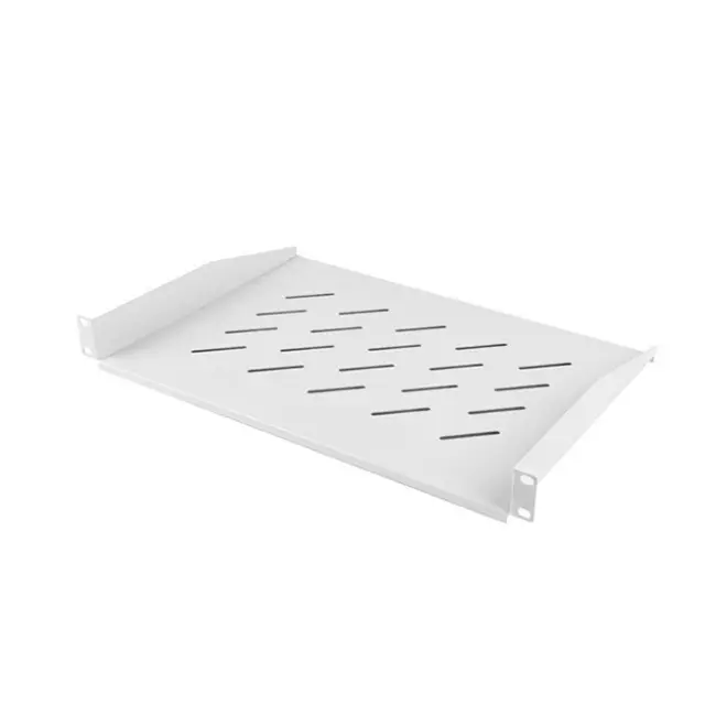 Lanberg 19" Fixef Shelf 1U 483X315mm Max Load Capacity 25KG Gray (AK-1008-S)