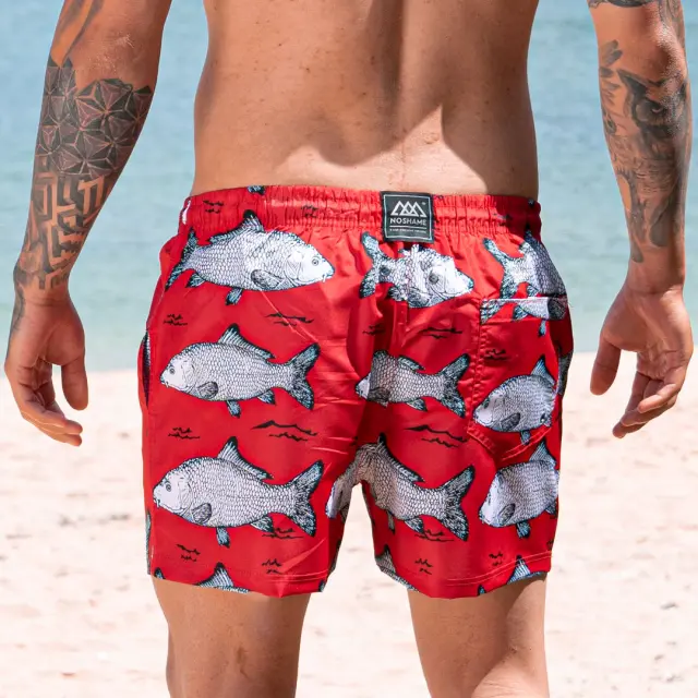 Μαγιό Noshame® Red Pattern - 682123 - S 2