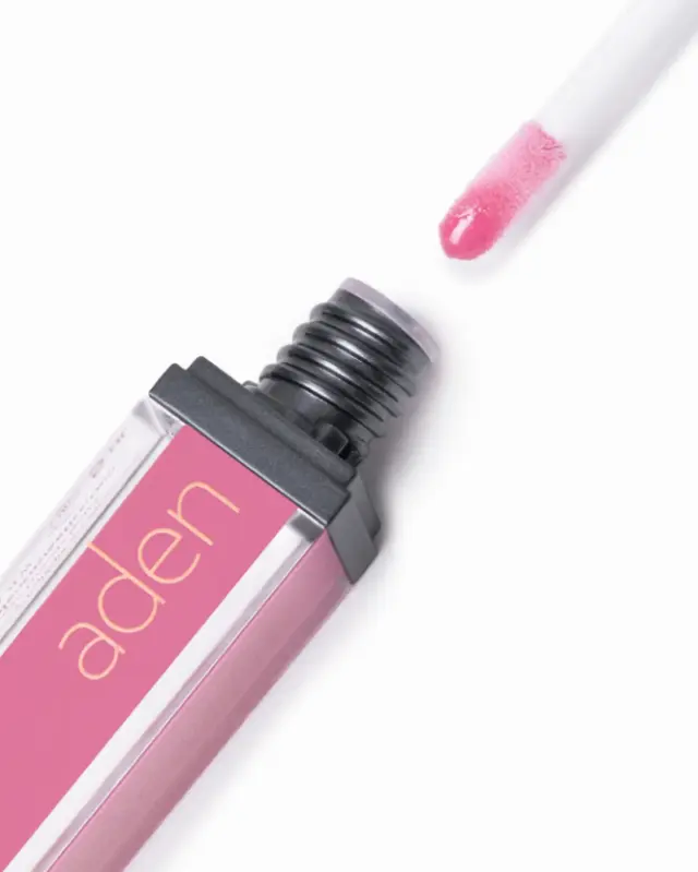 ADEN VEGAN LIP GLOSS 02 BABY PINK 5ML 2