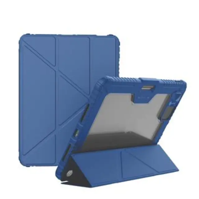 Nillkin Bumper PRO Protective Stand Case Multi-angle for iPad Pro 11 2024 Sapphire Blue