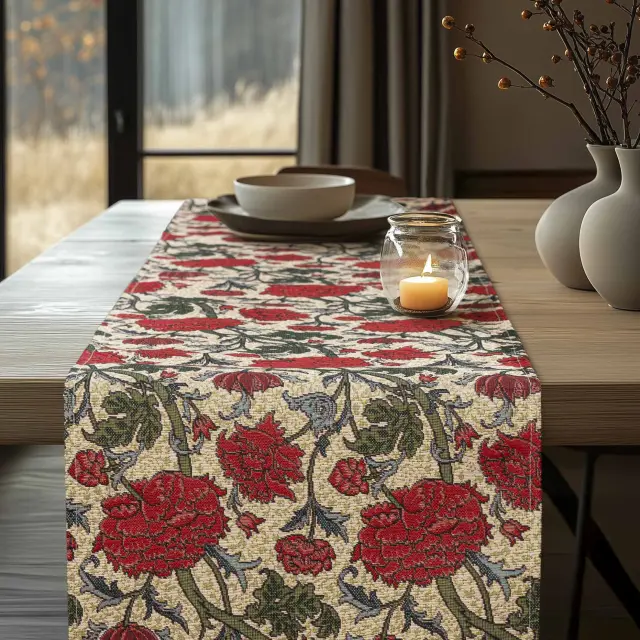 Beauty Home ΡΑΝΝΕΡ ΣΤΟΦΑ ΠΕΟΝΙΑ ART CRAFT 32 cm x 1,5 m 2