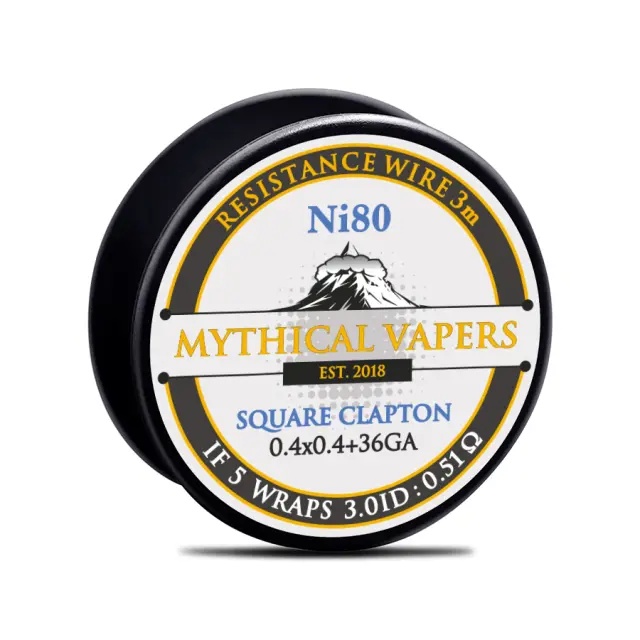 Square Clapton Ni80 3m - Mythical Vapers