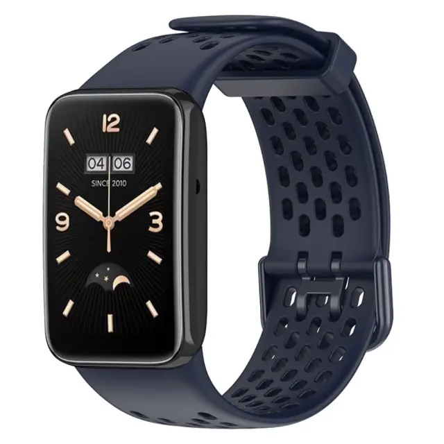 Ανταλλακτικό Λουράκι Σιλικόνης για Xiaomi Band 7 Pro Μπλε OEM