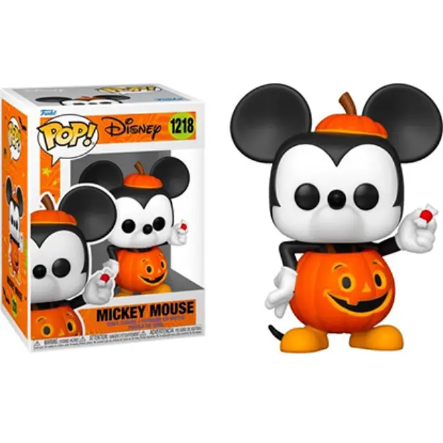 Funko Pop! Disney: Halloween S2 - Mickey Mouse (Trick or Treat) #1218 Vinyl Figure