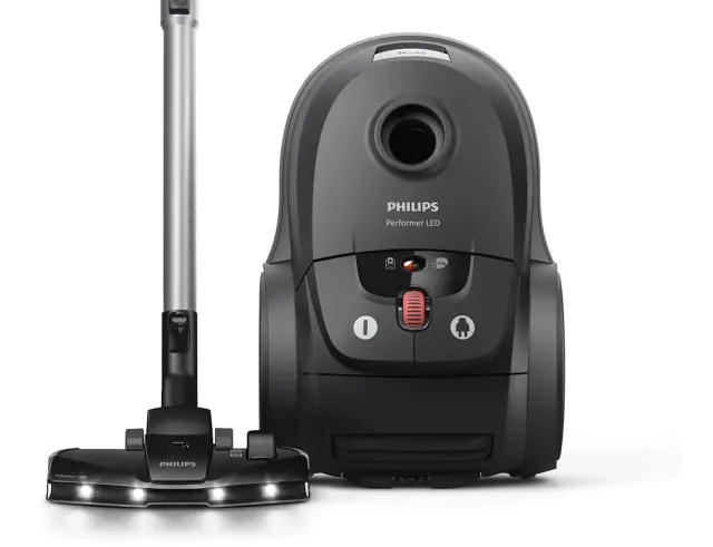 Ηλεκτρική σκούπα Philips Performer LED 8000 Series XD8122/10 με ισχύ 900W και χωρητικότητα σκόνης 4L XD8122/10