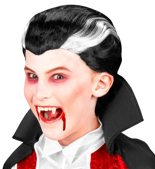 Αποκριάτικο Αξεσουάρ Περούκα Vampire (Widmann) (W-6278V)