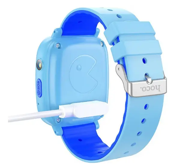 Hoco Παιδικό Smartwatch Bluetooth 1.44 ιντσών με λειτουργία κλήσεων και καρδιακού ρυθμού Μπλε Y100 2