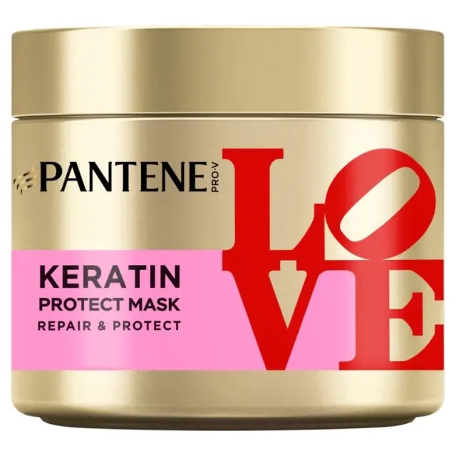 Pantene LOVE 2 Minutes Repair & Protect Μάσκα Κερατίνης 300ml