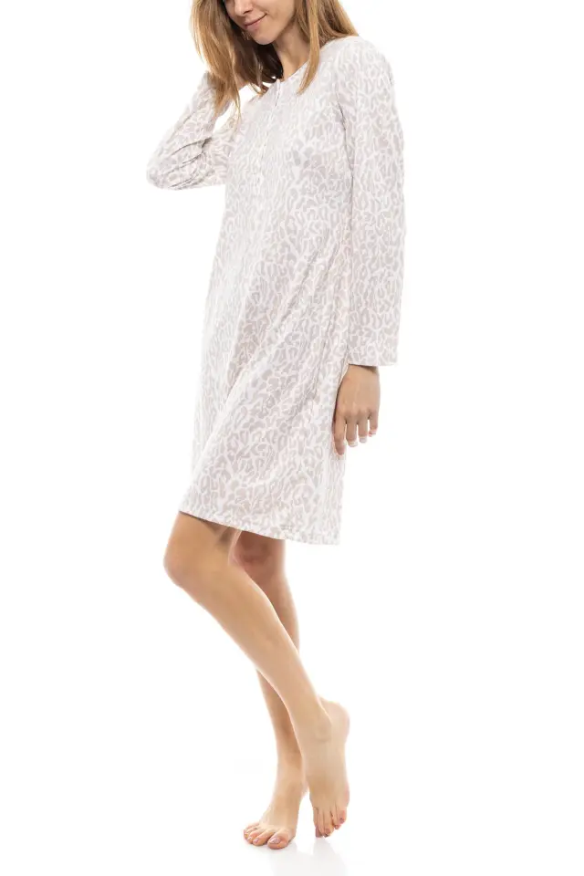 W1201 - Type - NIGHTGOWN BEIGE WHITE LEO 3