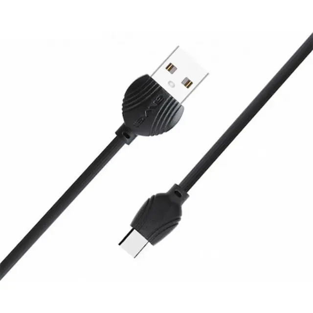 Awei CL-62 USB 2.0 Cable USB-C male - USB-A Μαύρο 1m