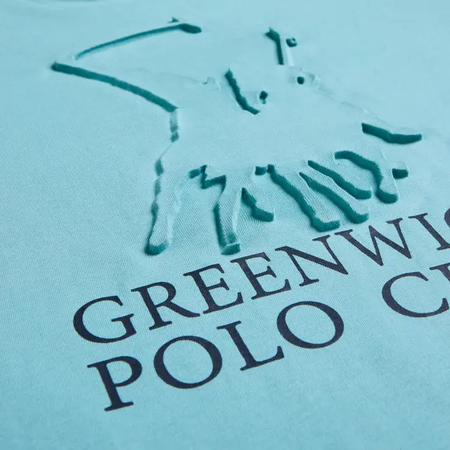 Μπλούζα Greenwich Polo Club με ανάγλυφο σχέδιο 3