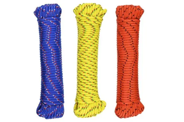 Rope 4 mm x 20 m color mix