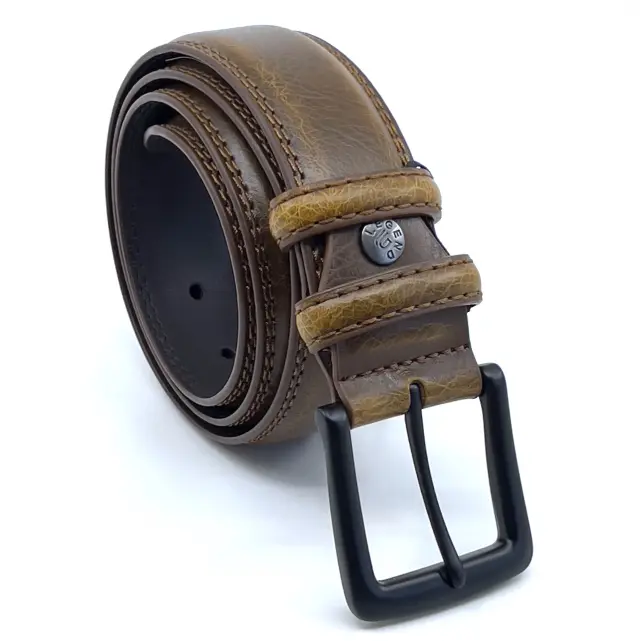 ΔΕΡΜΑΤΙΝΗ ΖΩΝΗ 4CM LEGEND ACCESSORIES ΧΡΩΜΑ COGNAC LGD-1758-A/COGNAC 3