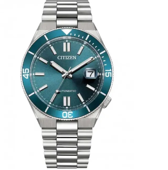 Citizen Tsuyosa Shore Men's Automatic Watch Silver Stainless Steel Bracelet NJ0231-56L
