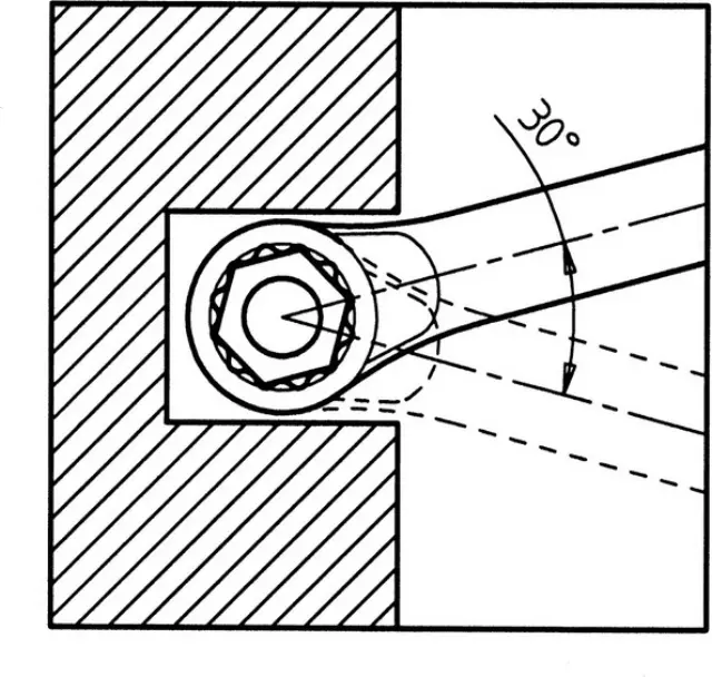 Wurth Σετ Γερμανοπολύγωνα με Mέγεθος από 8mm έως 22mm 071330140 11τμχ 2