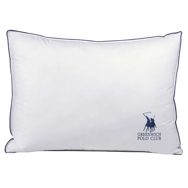 Μαξιλάρι Yπνου 50Χ70 Σκληρό Greenwich Polo Club Silk Touch 2344 100% βαμβακερό